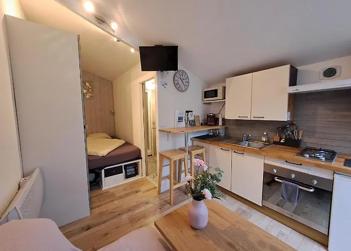 Joli Au Calme Dans Un Jardin Privatif בית נופש וויסטרהאם